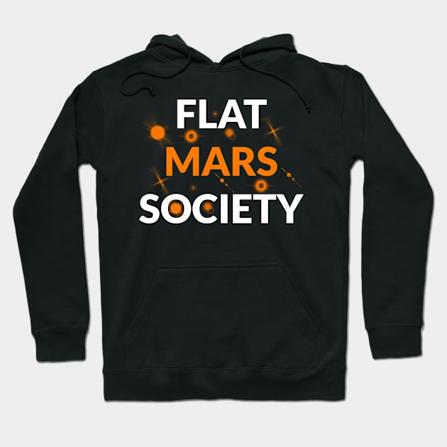 flat mars society Hoodie by unique_design76